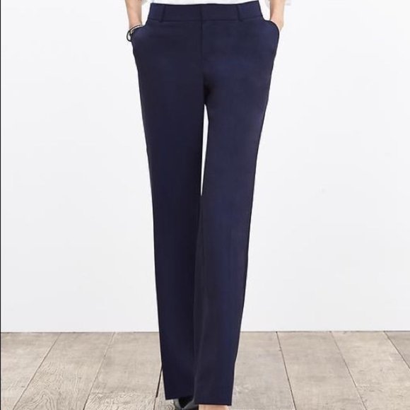 Banana Republic Pants - Banana Republic Martin Fit Navy Blue Pants 8